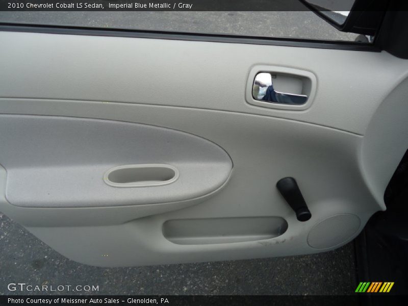 Imperial Blue Metallic / Gray 2010 Chevrolet Cobalt LS Sedan
