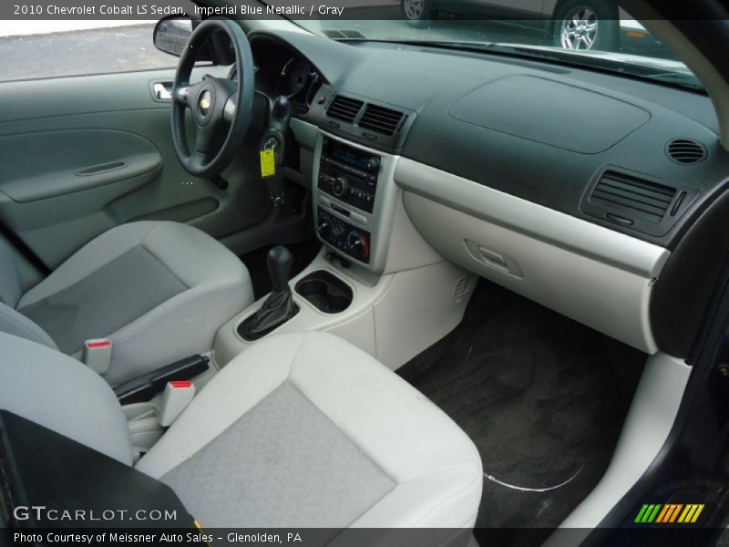 Imperial Blue Metallic / Gray 2010 Chevrolet Cobalt LS Sedan