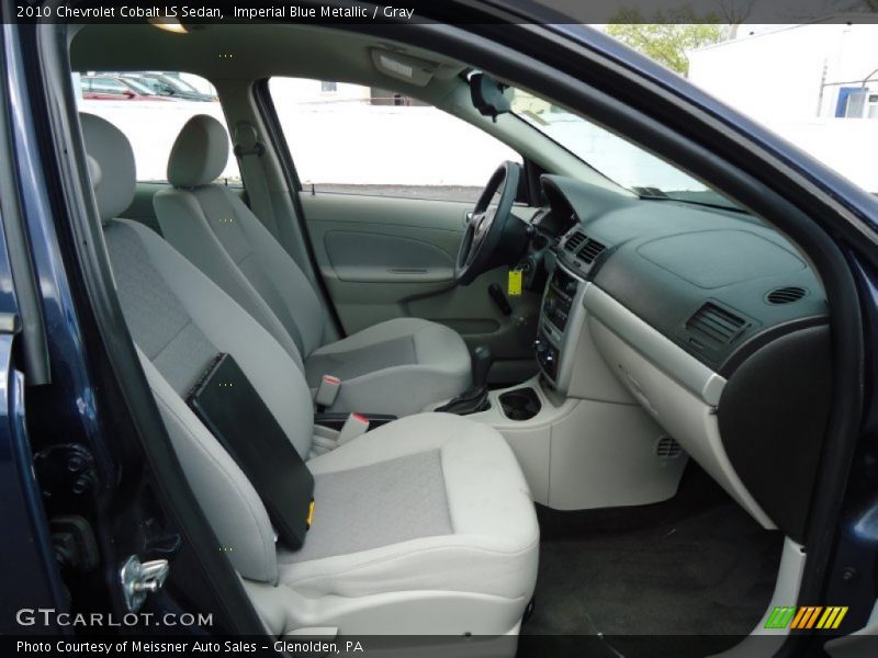 Imperial Blue Metallic / Gray 2010 Chevrolet Cobalt LS Sedan