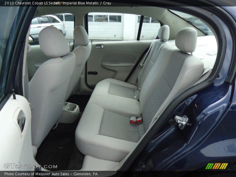 Imperial Blue Metallic / Gray 2010 Chevrolet Cobalt LS Sedan