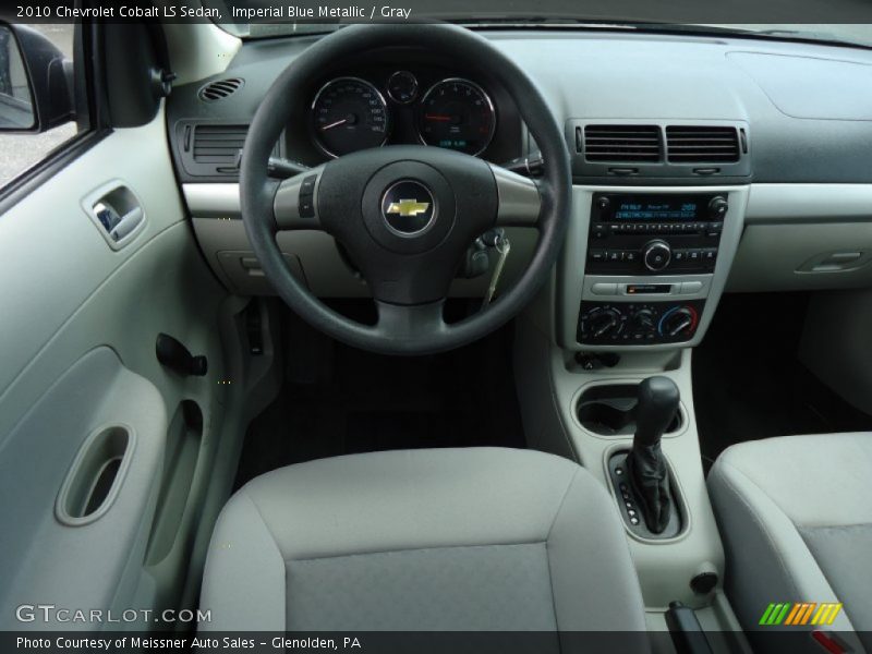 Imperial Blue Metallic / Gray 2010 Chevrolet Cobalt LS Sedan