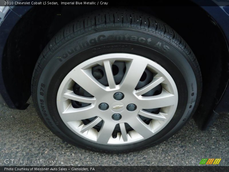 Imperial Blue Metallic / Gray 2010 Chevrolet Cobalt LS Sedan