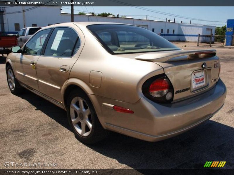 Sunlit Sand Metallic / Blond 2000 Nissan Maxima SE