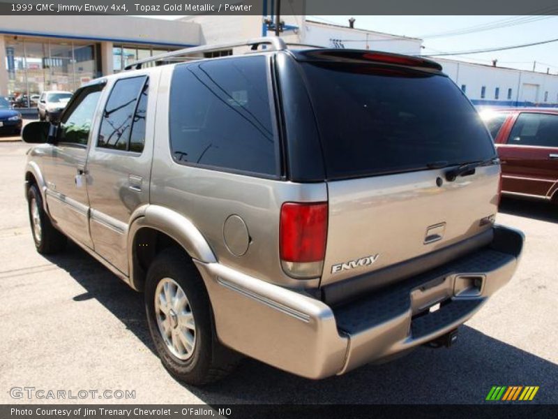 Topaz Gold Metallic / Pewter 1999 GMC Jimmy Envoy 4x4