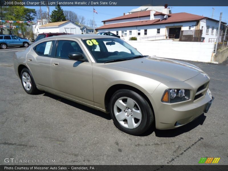 Light Sandstone Metallic / Dark Slate Gray 2008 Dodge Charger SE