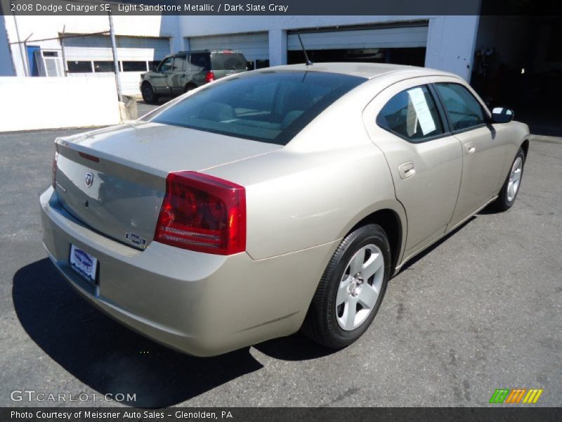 Light Sandstone Metallic / Dark Slate Gray 2008 Dodge Charger SE