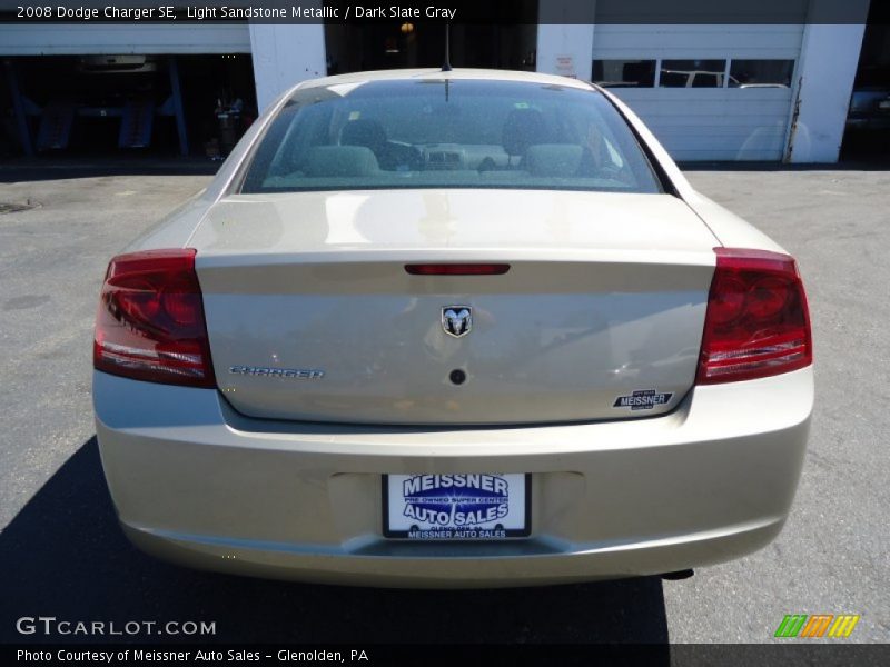 Light Sandstone Metallic / Dark Slate Gray 2008 Dodge Charger SE