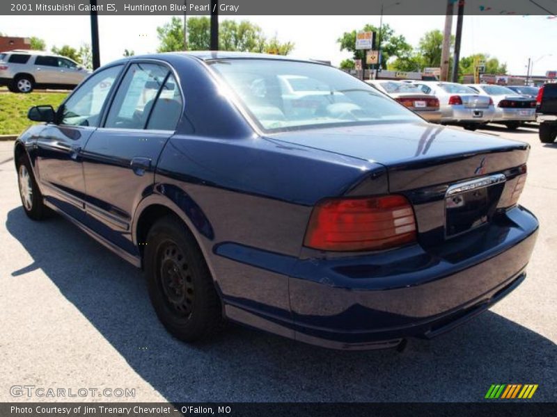 Huntington Blue Pearl / Gray 2001 Mitsubishi Galant ES