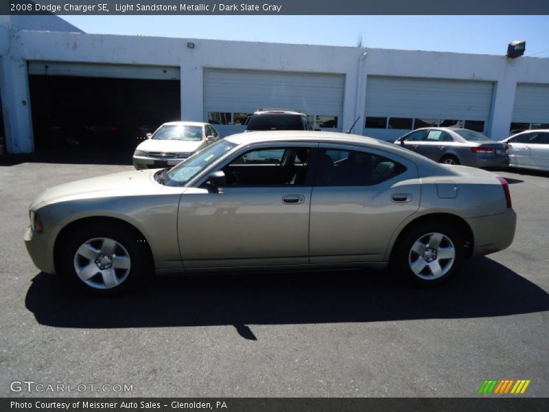 Light Sandstone Metallic / Dark Slate Gray 2008 Dodge Charger SE