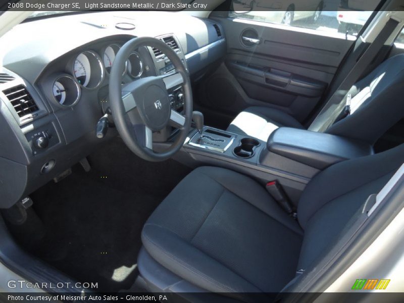 Light Sandstone Metallic / Dark Slate Gray 2008 Dodge Charger SE