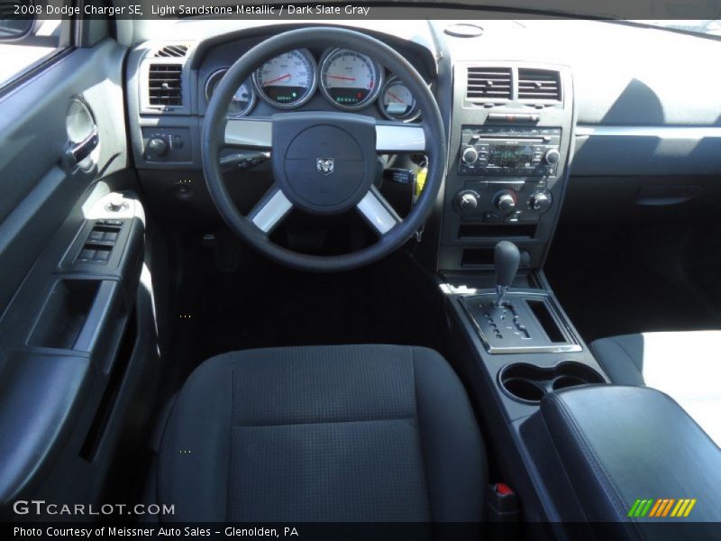 Light Sandstone Metallic / Dark Slate Gray 2008 Dodge Charger SE