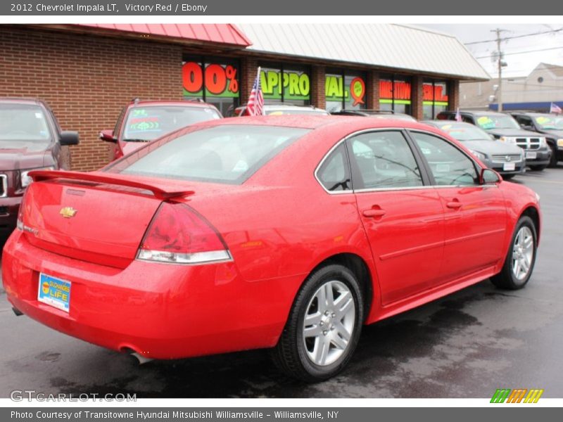 Victory Red / Ebony 2012 Chevrolet Impala LT