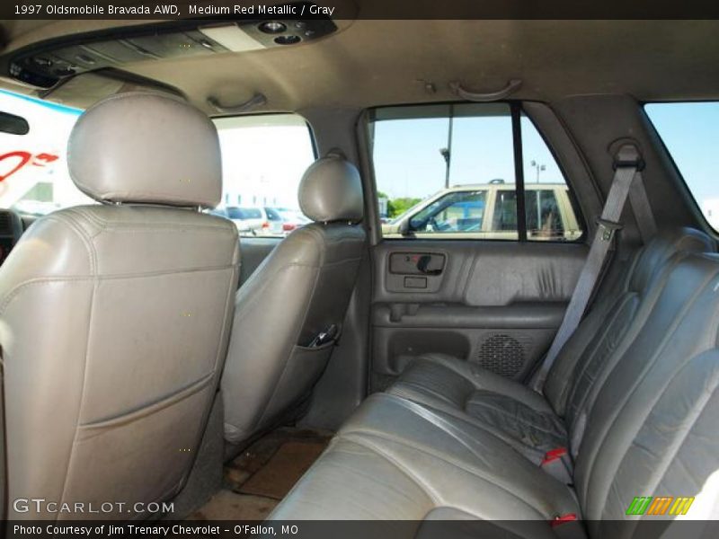 Medium Red Metallic / Gray 1997 Oldsmobile Bravada AWD