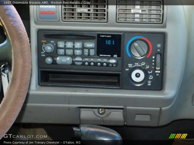 Medium Red Metallic / Gray 1997 Oldsmobile Bravada AWD