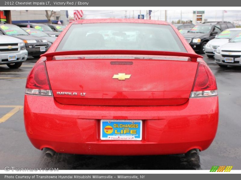 Victory Red / Ebony 2012 Chevrolet Impala LT