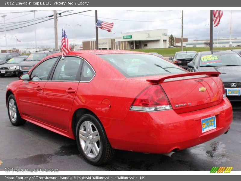 Victory Red / Ebony 2012 Chevrolet Impala LT