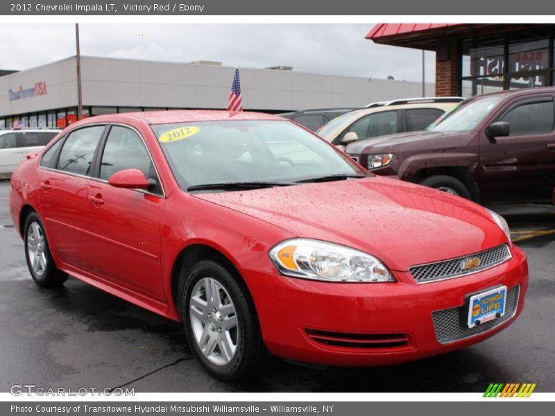 Victory Red / Ebony 2012 Chevrolet Impala LT