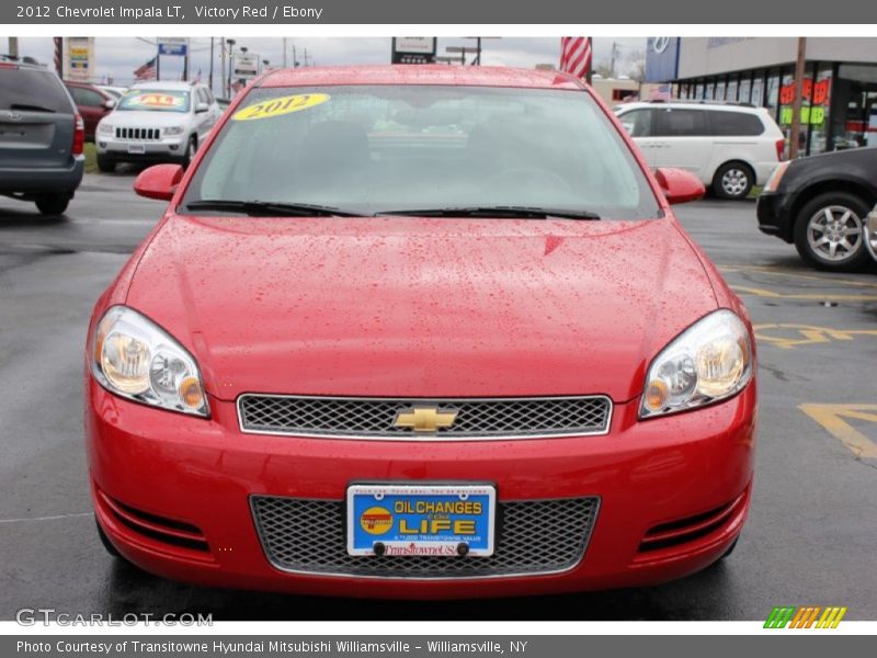 Victory Red / Ebony 2012 Chevrolet Impala LT