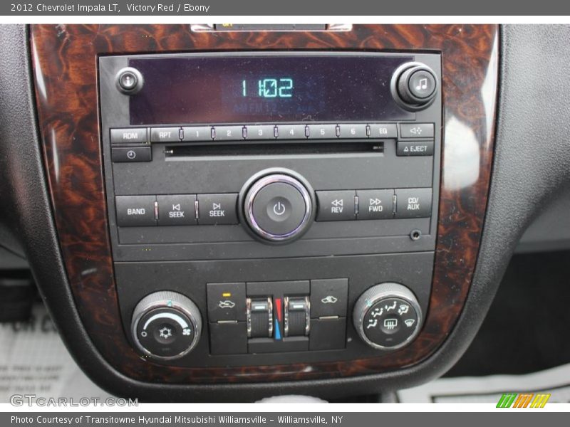 Victory Red / Ebony 2012 Chevrolet Impala LT