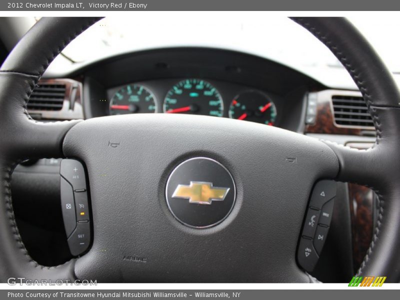 Victory Red / Ebony 2012 Chevrolet Impala LT