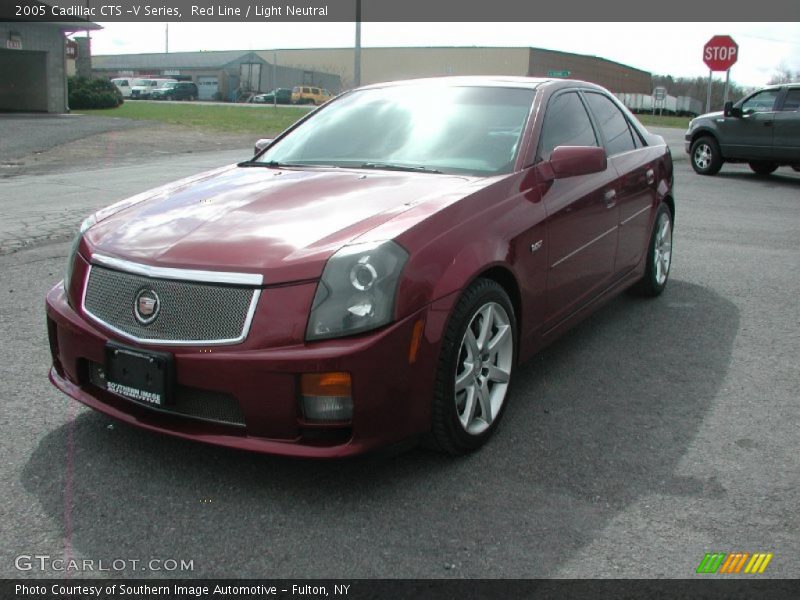 Red Line / Light Neutral 2005 Cadillac CTS -V Series