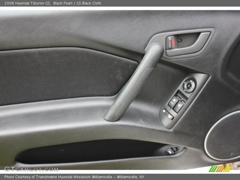 Black Pearl / GS Black Cloth 2008 Hyundai Tiburon GS