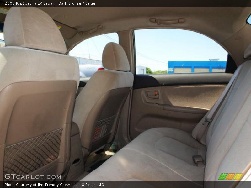 Dark Bronze / Beige 2006 Kia Spectra EX Sedan