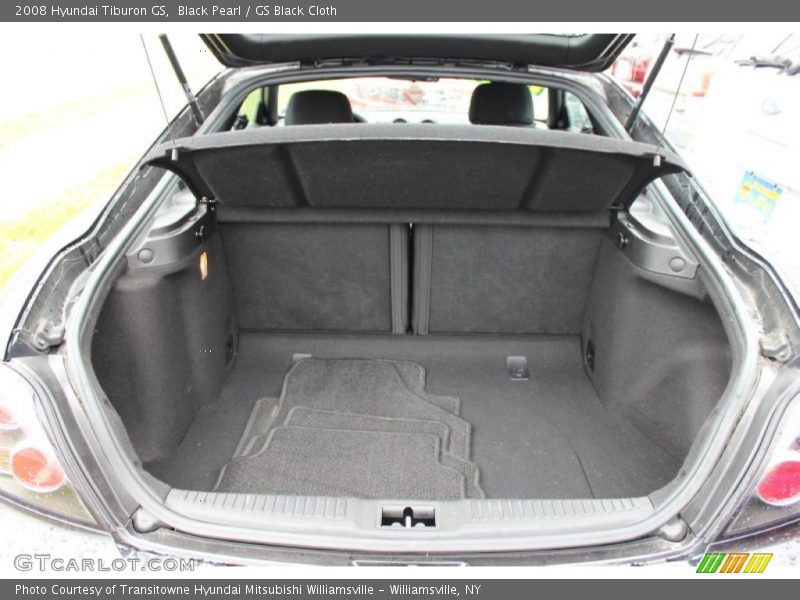 Black Pearl / GS Black Cloth 2008 Hyundai Tiburon GS