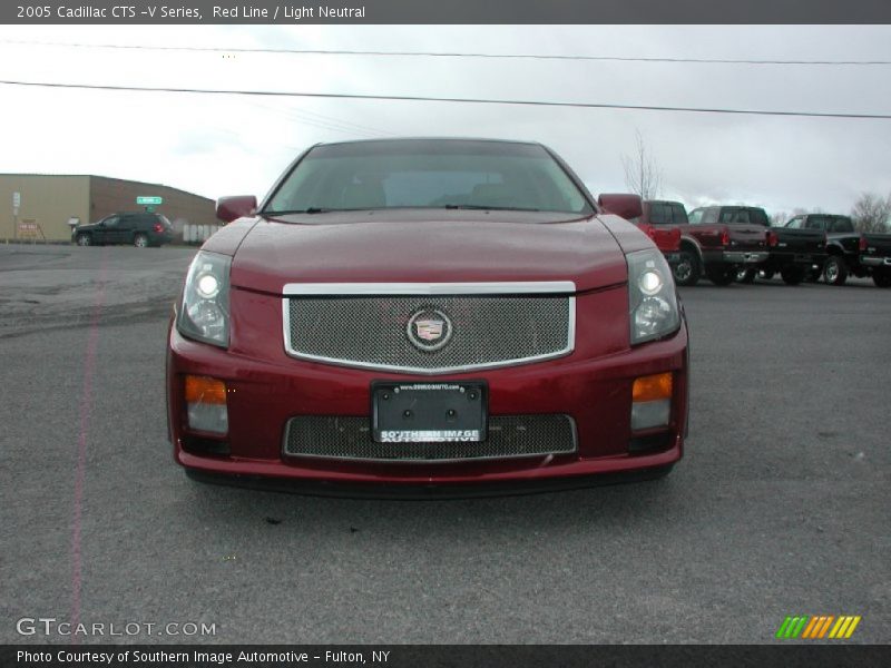 Red Line / Light Neutral 2005 Cadillac CTS -V Series