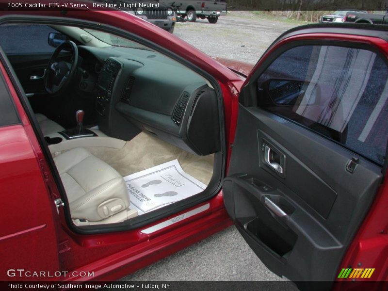 Red Line / Light Neutral 2005 Cadillac CTS -V Series