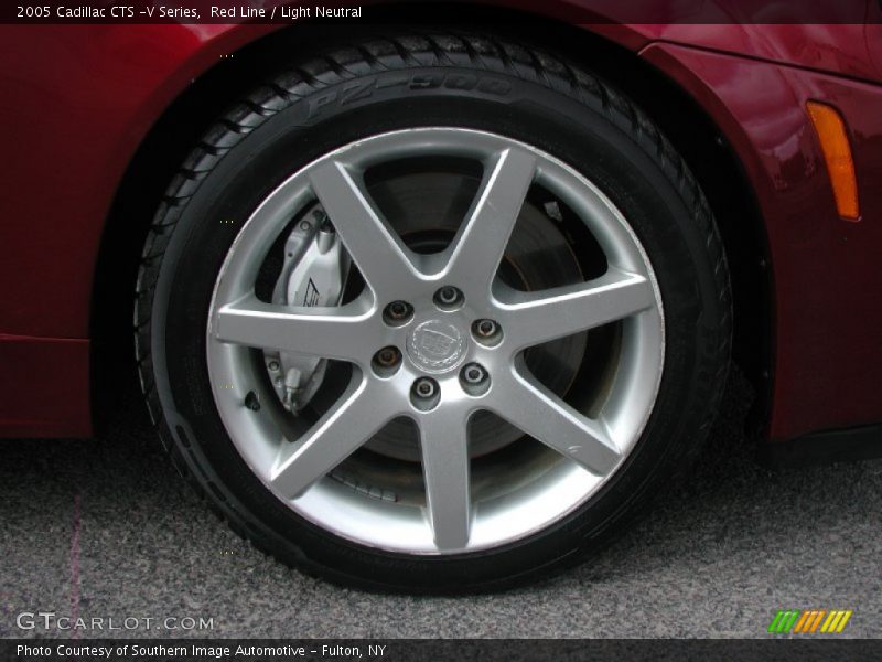 Red Line / Light Neutral 2005 Cadillac CTS -V Series