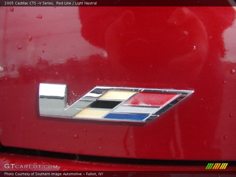 Red Line / Light Neutral 2005 Cadillac CTS -V Series