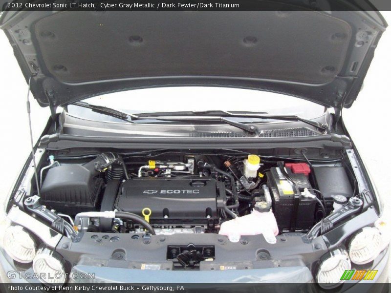 Cyber Gray Metallic / Dark Pewter/Dark Titanium 2012 Chevrolet Sonic LT Hatch