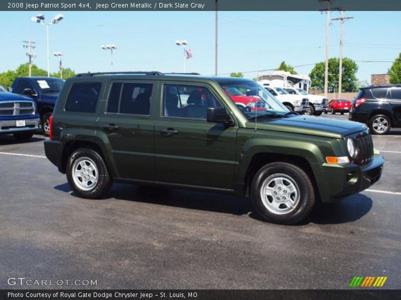 Jeep Green Metallic / Dark Slate Gray 2008 Jeep Patriot Sport 4x4