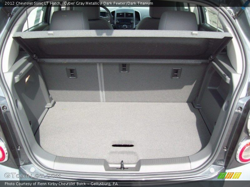Cyber Gray Metallic / Dark Pewter/Dark Titanium 2012 Chevrolet Sonic LT Hatch