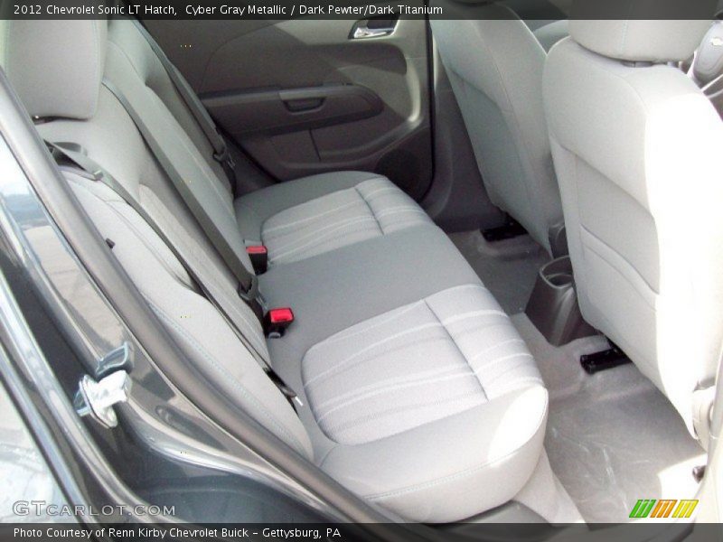 Cyber Gray Metallic / Dark Pewter/Dark Titanium 2012 Chevrolet Sonic LT Hatch