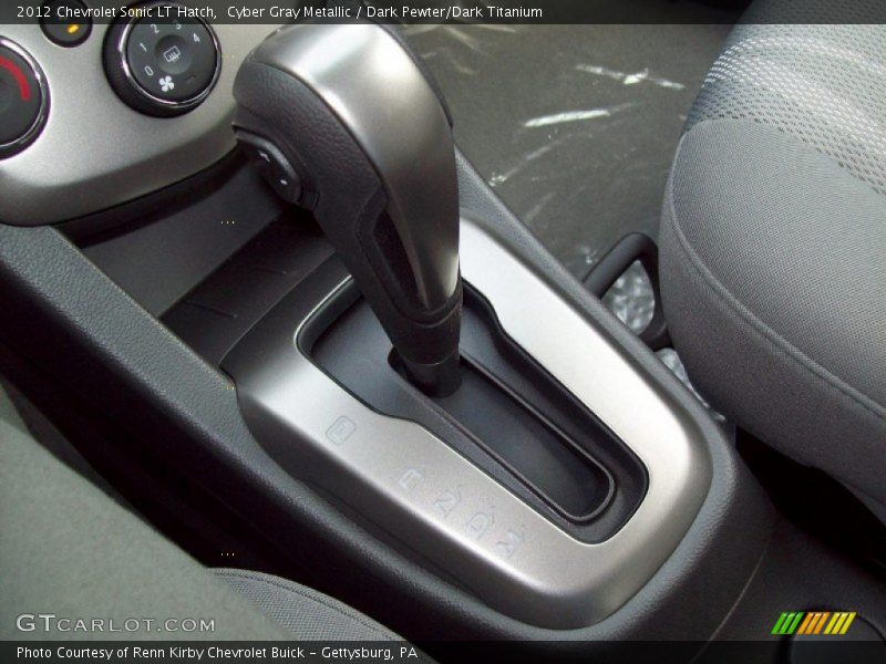 Cyber Gray Metallic / Dark Pewter/Dark Titanium 2012 Chevrolet Sonic LT Hatch