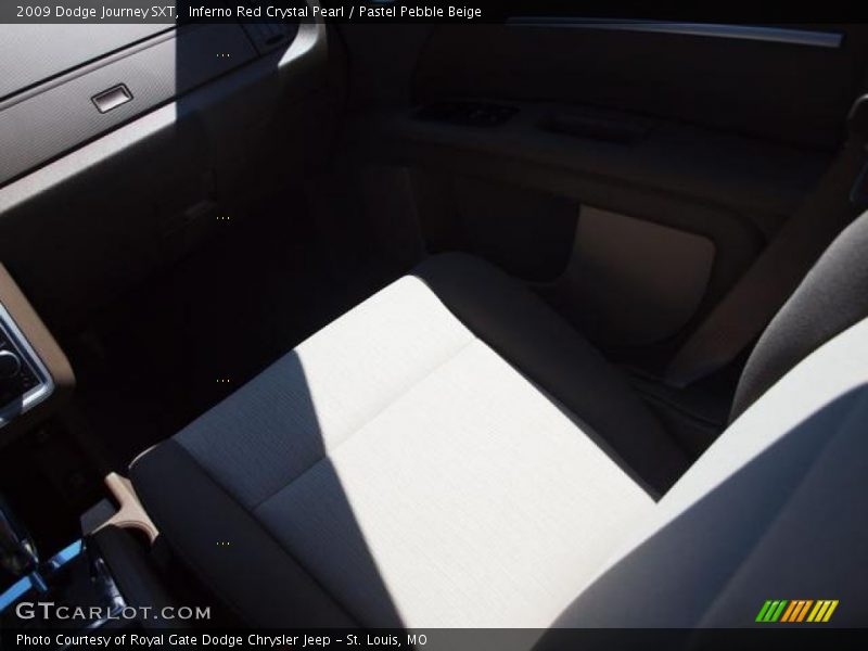 Inferno Red Crystal Pearl / Pastel Pebble Beige 2009 Dodge Journey SXT