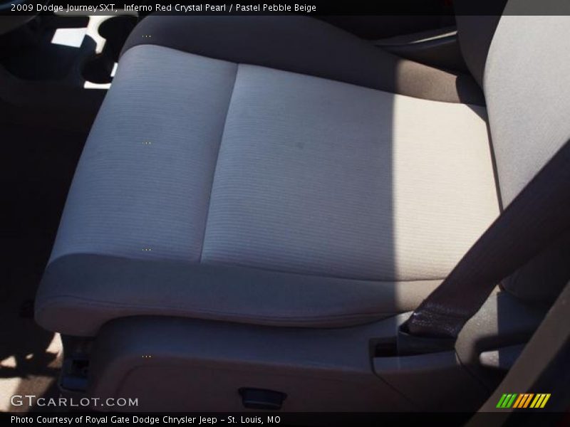 Inferno Red Crystal Pearl / Pastel Pebble Beige 2009 Dodge Journey SXT