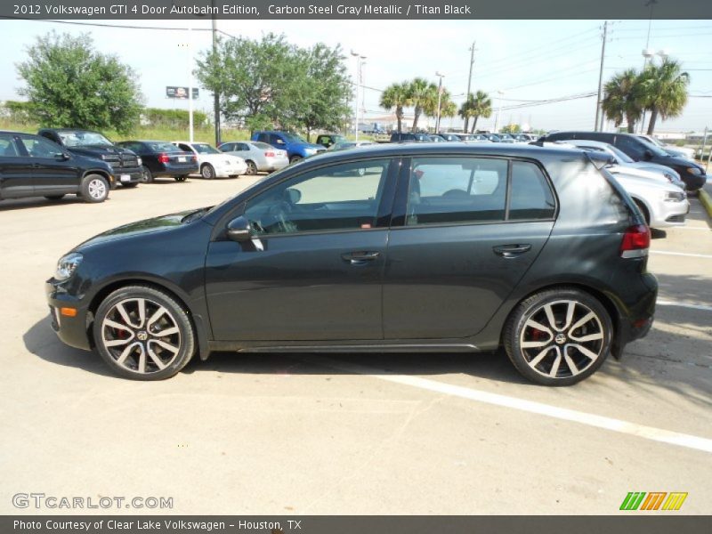 Carbon Steel Gray Metallic / Titan Black 2012 Volkswagen GTI 4 Door Autobahn Edition