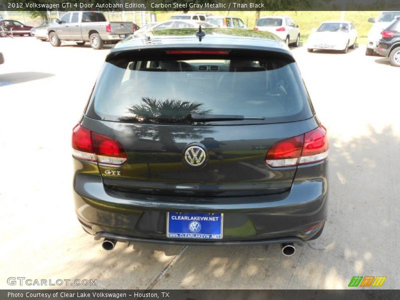Carbon Steel Gray Metallic / Titan Black 2012 Volkswagen GTI 4 Door Autobahn Edition