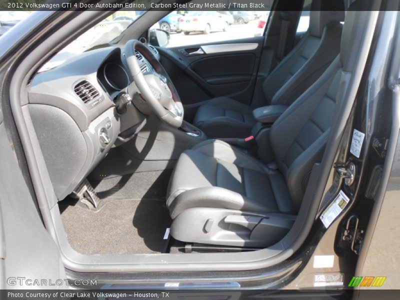Carbon Steel Gray Metallic / Titan Black 2012 Volkswagen GTI 4 Door Autobahn Edition