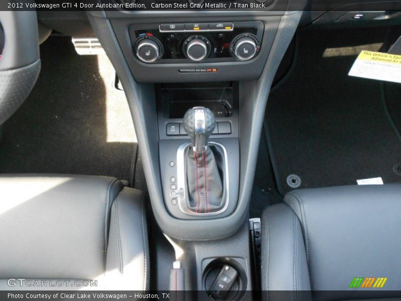  2012 GTI 4 Door Autobahn Edition 6 Speed Dual-Clutch Automatic Shifter