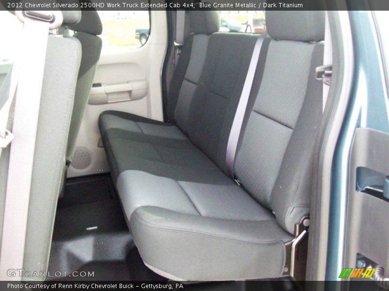 Blue Granite Metallic / Dark Titanium 2012 Chevrolet Silverado 2500HD Work Truck Extended Cab 4x4