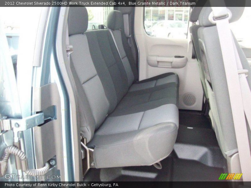 Blue Granite Metallic / Dark Titanium 2012 Chevrolet Silverado 2500HD Work Truck Extended Cab 4x4