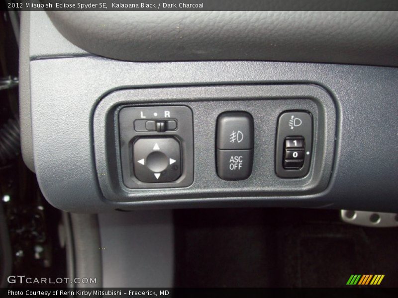 Kalapana Black / Dark Charcoal 2012 Mitsubishi Eclipse Spyder SE