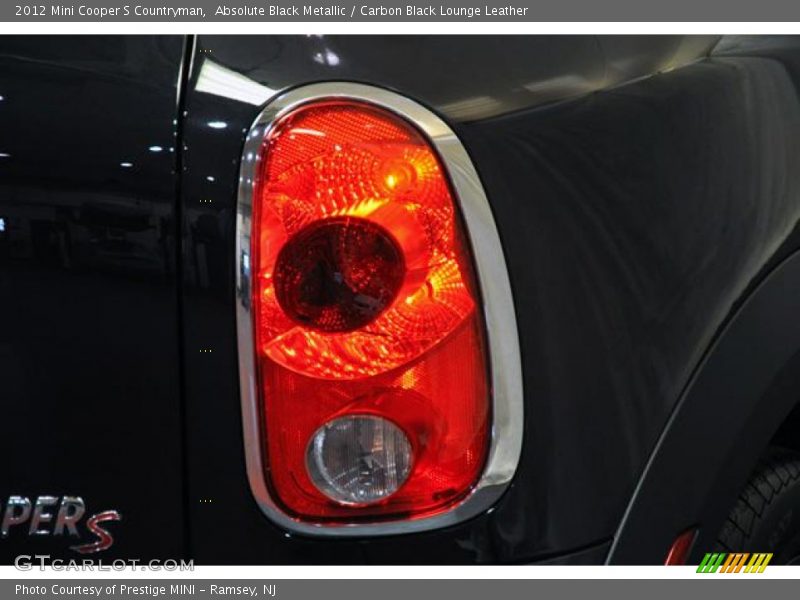Absolute Black Metallic / Carbon Black Lounge Leather 2012 Mini Cooper S Countryman