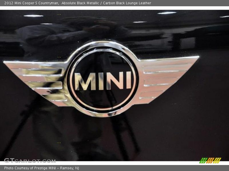 Absolute Black Metallic / Carbon Black Lounge Leather 2012 Mini Cooper S Countryman