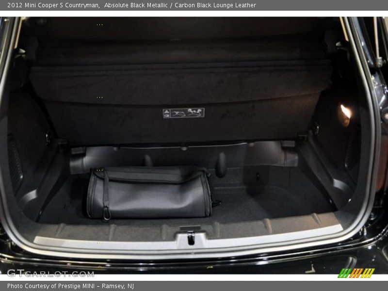 Absolute Black Metallic / Carbon Black Lounge Leather 2012 Mini Cooper S Countryman