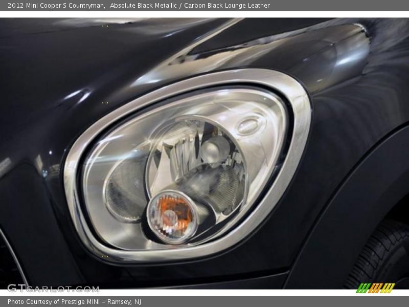 Absolute Black Metallic / Carbon Black Lounge Leather 2012 Mini Cooper S Countryman
